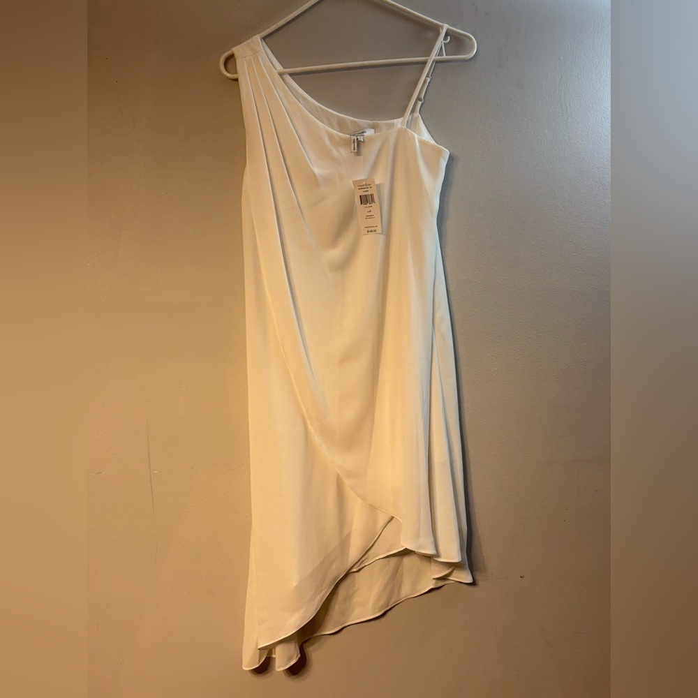 Max & Cleo White One Shoulder Sundress - Picture 10 of 10
